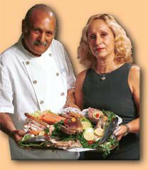 the chef and his wife