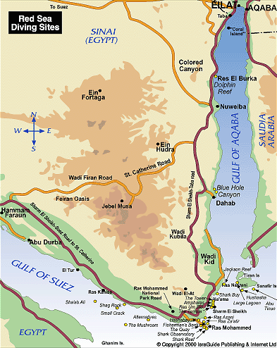 Red Sea Map