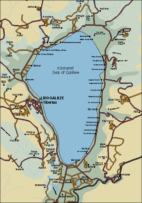 galilee map